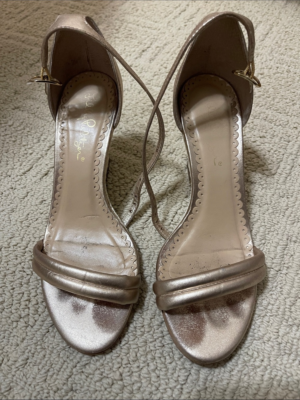 Lilly Pulitzer wedge heels size 6 EUC